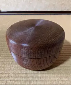 塗師 楽堂 作 『 干し柿 香合 』 香合 茶道具 懐石道具 共箱 美品 です