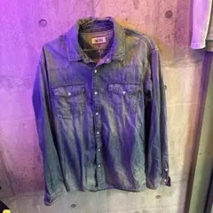 HILFIGER DENIM 長袖デニムシャツ Lサイズのサムネイル