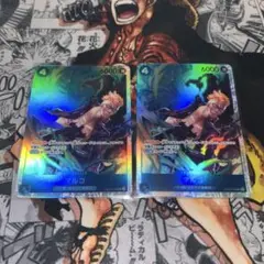 ワンピース マルコsr 2枚セット　PRB02-008 ザベスト