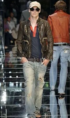 2025年最新】D&G ／ Dolce＆Gabbana メンズ レザージャケット