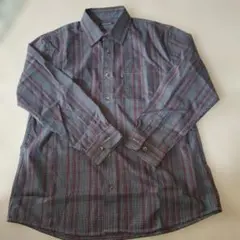 UP. renoma チェック柄 長袖シャツ