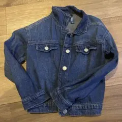 デニム　ジャケット 130センチ　美品　キッズ　ジージャン　春