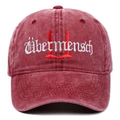 新品G-DRAGON Übermensch 赤レッドキャップ帽子 G-DRAGON Ubermensch Cap Sky Red | eBay
