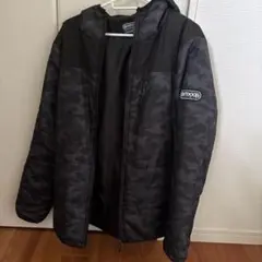OUTDOOR フード付きジャンパー 黒