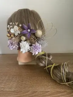 和装髪飾り　結婚式　#卒業式　成人式　七五三。　NO.50