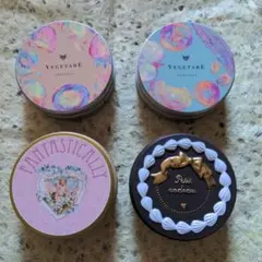 ★VEGETARE　ベジターレ★　超美品！！ケーキ缶　中身なしの　4個セット！！