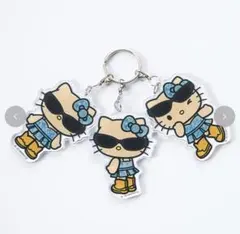 最終値下 日本限定 キティ 涼しげカラー チャームクロスストラップ 3個セット 最終値下 日本限定 キティ 涼しげカラー チャームクロスストラップ
