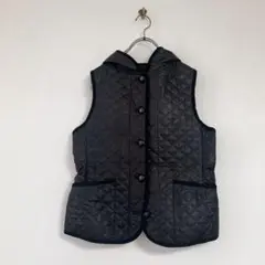 『COMME CA ISM』コムサイズム(M)キルティング　ジレ ダウンベスト
