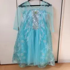 ディズニープリンセス　H&M アナ雪　エルサ　水色ドレス