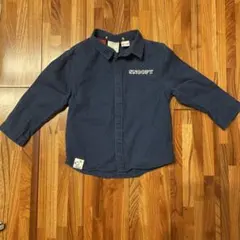 ZARASNOOPY 長袖シャツ ネイビー