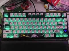 PIIFOX ガンダムユニコーン　pbtキーキャップ　170キー