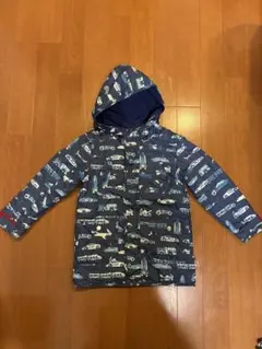 キャスキッドソン　キャスキッズ　ブルゾン　リバーシブル　ネイビー　車　100