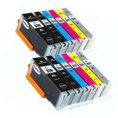互換インク BCI-371XL+370XL/6MP 顔料 6色×２セット 大容量のサムネイル