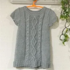 【値下げ】ベビーギャップ☆ニットワンピース80cm