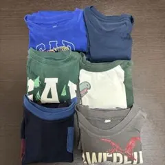 長袖 Tシャツ 6点セット 100 cm まとめ売り 男の子