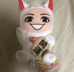 アンミカ　福をよびよせる開運Mぬいぐるみ　招き猫