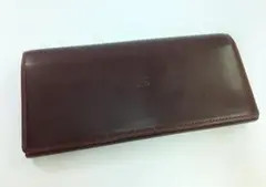 未使用！Kitamura/キタムラ☆メンズ レザー・長財布 ワイン