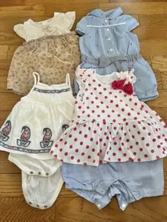 まとめ売り　80サイズ　ロンパース　4枚セット