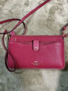 【coach】Noa Pop Up Messenger ピンク