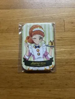 アイカツ!シリーズ スクエア缶バッジ　栗栖ここね
