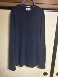 TOMMY JEANS ネイビー 長袖カットソー XXL