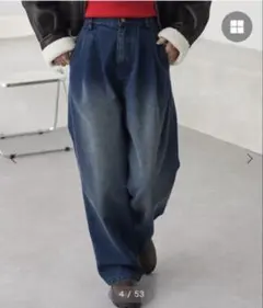 モノマート❤︎ ヴィンテージライクブラスト⭐︎バレルシルエットデニム⭐︎超美品！