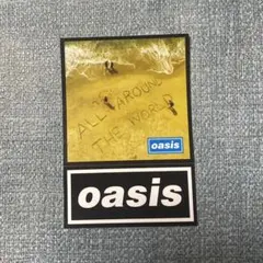 ②oasis 来日記念旧譜　スマホサイズステッカー