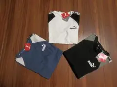 【NEW】【未使用品(タグ付)】【3色3枚組】PUMAラグランTシャツセット
