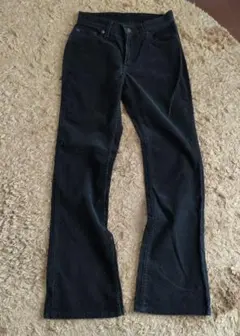 Levi's ブラック フレア　コーデュロイパンツ 27インチ