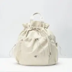 ラスト1点✨ノースフェイス ホワイトレーベル ボニーパックM クリーム 
