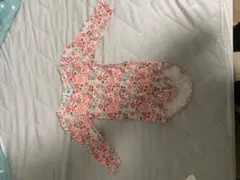 PETIT BATEAU 花柄ロンパース 6m