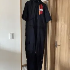 ENEOS ネイビーオーバーオール サイズL L