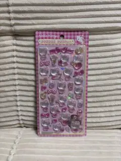【正規品】 サンリオ ボンボンドロップシール 第2弾 キティ　ピンク