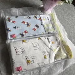 新品未使用　ユニクロ　miffy 肌着　ロンパース 2枚セット