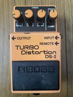 BOSS TURBO Distortion DS-2 日本製　1988年製 BOSS DS-2 日本製（MIJ） 1988'S」ジョン好きは外せないDSペダル