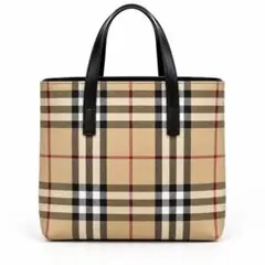 最終値下げ 美品BURBERRY アイコンストライプ ブックトート トート