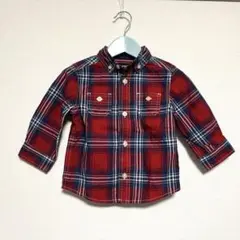 【美品】carter'sカーターズ☆チェックシャツ 18months アメリカ