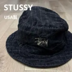 STUSSY × KANGOL ベレー帽 ネイビー　ステューシー　カンガルー STUSSY × KANGOL ベレー帽 ネイビー ステューシー カンガルー - メルカリ