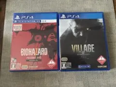 PS4 バイオハザードヴィレッジ レジデントイービル セット
