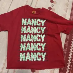 NANCY Tシャツ Mサイズ レッド
