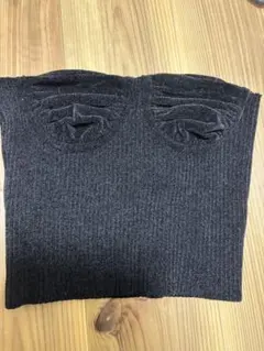 最終値下げ！売切済ブラックsearoomlynn ベロア風ベアトップ