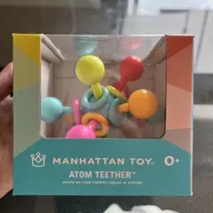 Manhattan toy ベビー玩具 握るアクティビティ アトムラトル&歯固め