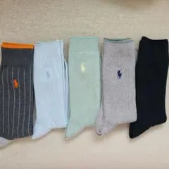 新品未使用 POLO RALPH LAUREN ソックス 5足セットのサムネイル