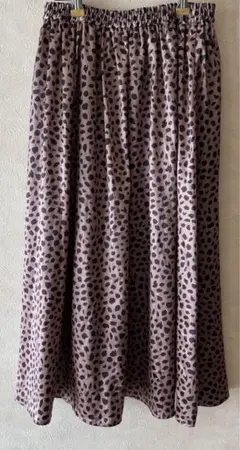 最終値下　レオパード　スカート