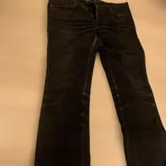 LOUNGE LIZARD ブラックデニムパンツのサムネイル
