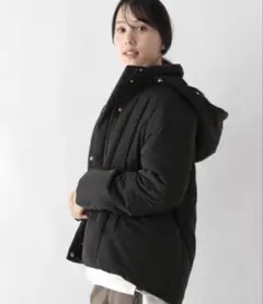 GLOBAL WORK　ライトウォーム撥水フードブルゾン