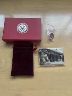 【美品】 北京大学 ピンバッジ 1つ & マグネット 1 セット 記念品