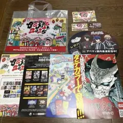 ABEMA アニメ祭り 2025 限定 ステッカー 全１２枚セット 非売品