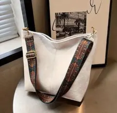 ベージュショルダーバッグ　お値下げ