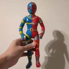 当時物】キカイダー パチ 無版権 ソフビ スタンダードサイズ 28cm